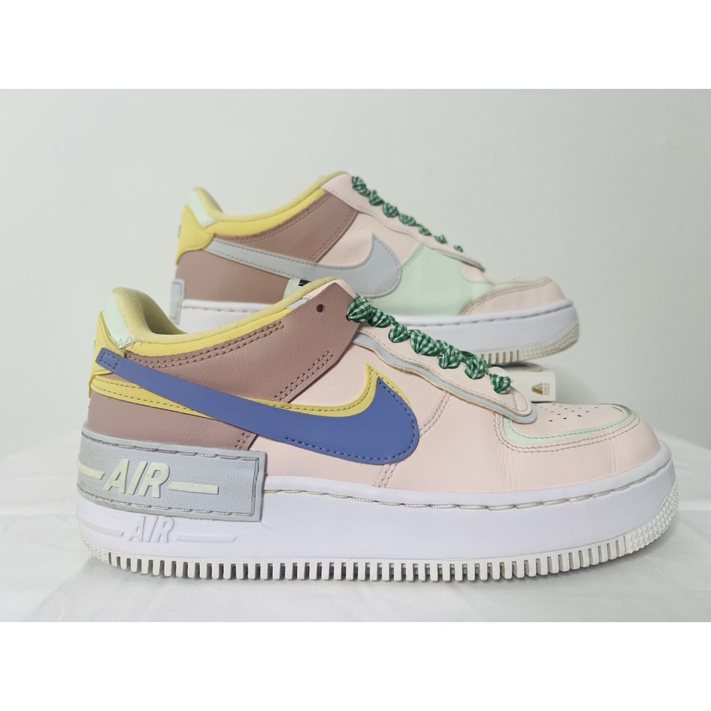 Nike Air Force 1 Low Shadow Light Soft Pink Womens Sneakers Shoes CI0919-600 8.5